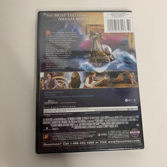 The Chronicles of Narnia - The Voyage of the Dawn Treader DVD - Picture 2 of 3